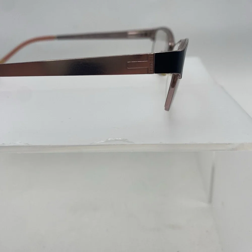 Ted Baker Eyeglasses Women FRAME ONLY Alosiu B222 52-16-135 Black Pink 557